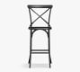 X-Back Metal Outdoor Barstool