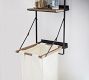 Trenton Laundry Bag Holder and Shelf