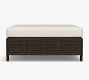 Torrey Wicker Sectional Outdoor Ottoman (37&quot;)
