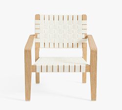 Open Box: Monterey Stacking Outdoor Lounge Chair - Coastal Beachwood