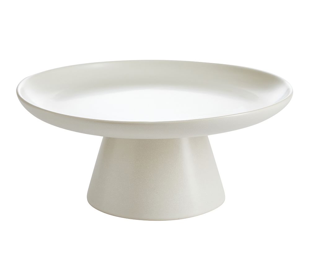 Mason Stoneware Cake Stand - Ivory