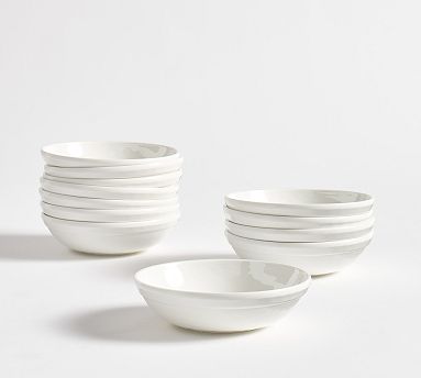 Caterer's Box Melamine Cereal Bowls - Set of 12