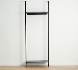 Temple Street Closet Rail with Shelf