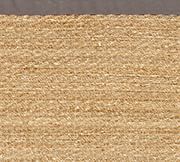 Custom Color-Bound Seagrass Rug