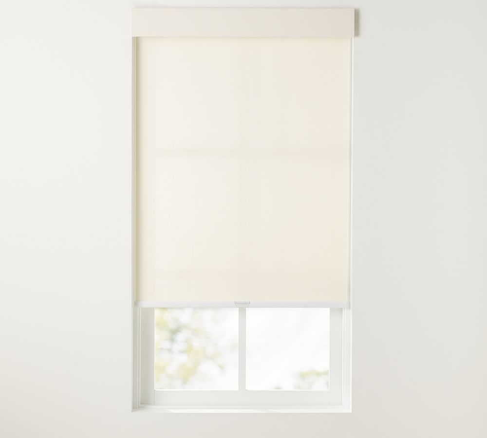 Custom Solar 1% Openness Cordless Roller Shade