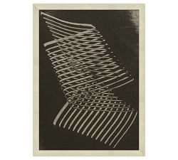 Lines on Linen Framed Prints