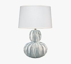 Bonfield Ceramic Textured Table Lamp (27&quot;)