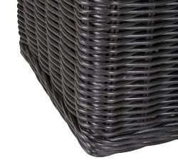 Muriel Rattan Nesting Console, Set Of 2