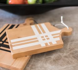 Handcrafted Reclaimed Wood Tartan Serving Board