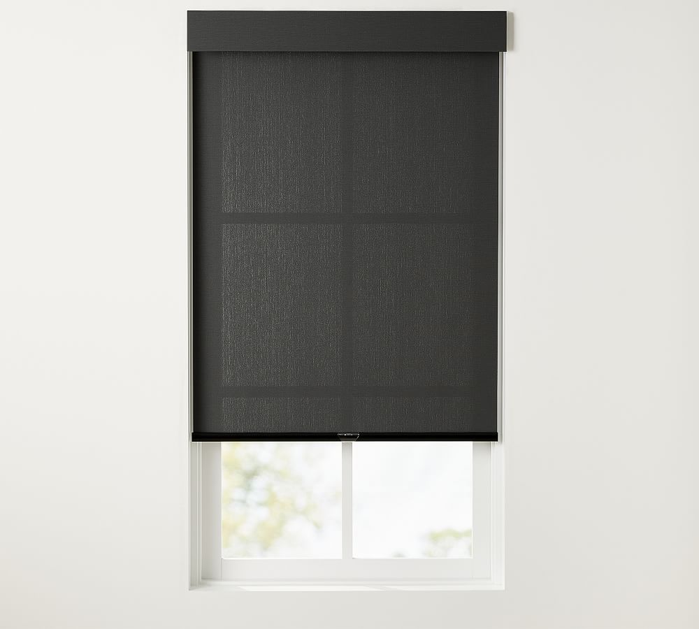 Custom Solar 1% Openness Cordless Roller Shade