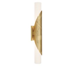 Deane Glass Double Tube Sconce (25'')