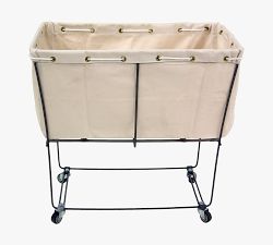 Rolling Laundry Cart With Removable Liner
