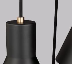 Rusty Metal 3-Light Pendant (15")