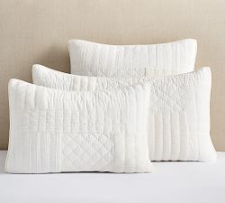 Cozy Patchwork Handcrafted Quilted Sham