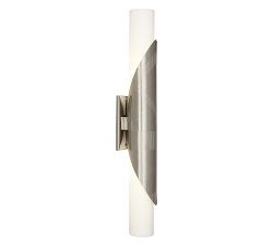 Deane Glass Double Tube Sconce (25'')