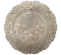 Isabella Antique Silver Wall Decor