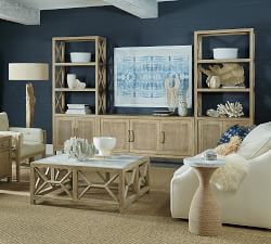 Anders Open Bookcase with Doors (34&quot;)