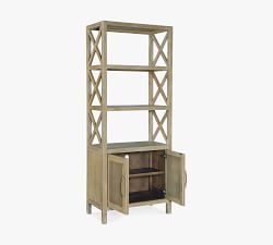Anders Open Bookcase with Doors (34&quot;)