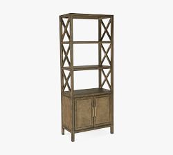 Anders Open Bookcase with Doors (34&quot;)