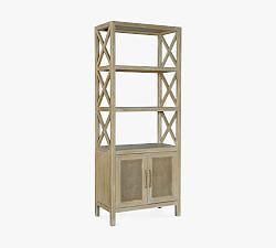 Anders Open Bookcase with Doors (34&quot;)
