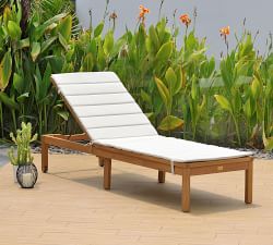 Dalton Eucalyptus Outdoor Single Chaise Lounge