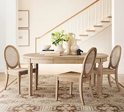 Sausalito Round Extendable Dining Table (54&quot;-72&quot;)