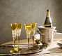 Antique Cut Champagne Flutes - Set of 4