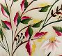 Hand Painted Flower Candle