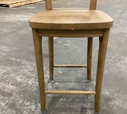 Open Box: Cline Counter Stool, Antique Umber