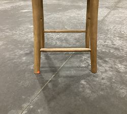 Open Box: Cline Counter Stool, Antique Umber