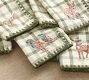 Theo Plaid Cotton Napkins - Mixed Set of 4