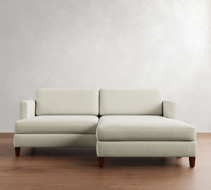 Ember Reversible Chaise Sectional Stylish Comfort Pottery Barn