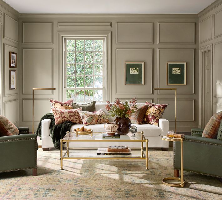 Living Room Ballard Chairs Shiloh Spool Chair With Deep Seat