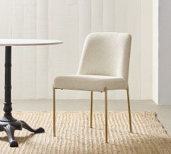 Layton Upholstered Metal Dining Chair