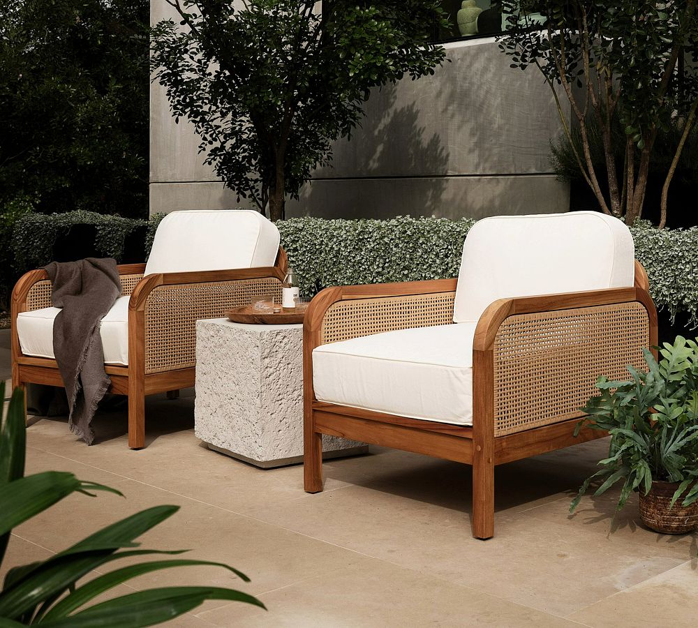 Dolores Teak Outdoor Lounge Chair