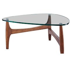 Petaluma Round Glass Coffee Table (35.5&quot;)