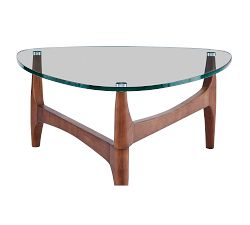 Petaluma Round Glass Coffee Table (35.5&quot;)
