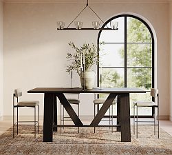 Keaton Bar Height Communal Dining Table (96&quot;- 144&quot;)