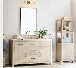 Aptos 52&quot; Single Wide Sink Vanity
