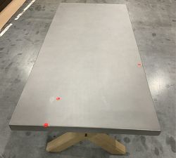 Open Box: Abbott Concrete &amp; FSC&#174; Acacia Rectangular Outdoor Coffee Table, XL - Gray Wash