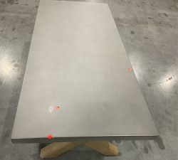 Open Box: Abbott Concrete &amp; FSC&#174; Acacia Rectangular Outdoor Coffee Table, XL - Gray Wash