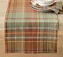 Woodrow Plaid Cotton Table Runner