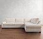 Turner Square Arm Return Bumper Sectional (106&quot;&ndash;124&quot;)