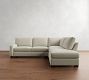 Turner Square Arm Return Bumper Sectional (106&quot;&ndash;124&quot;)