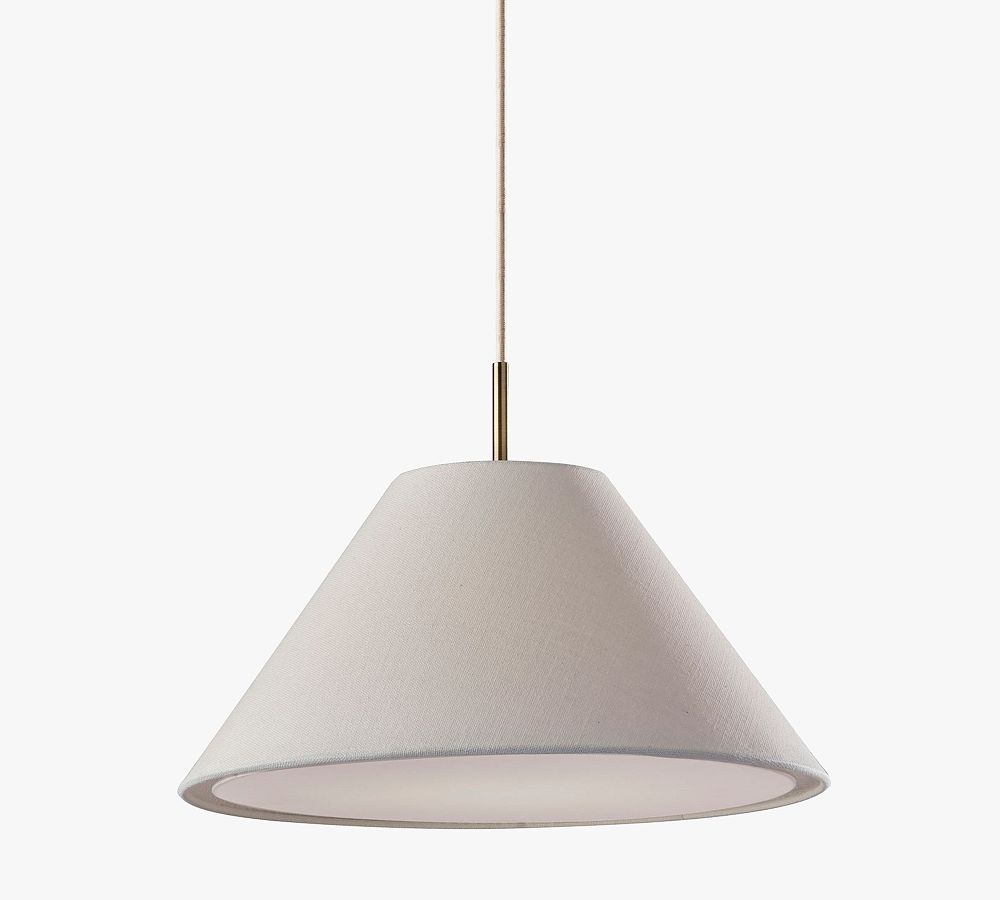 Holden Linen Pendant (18&quot;)