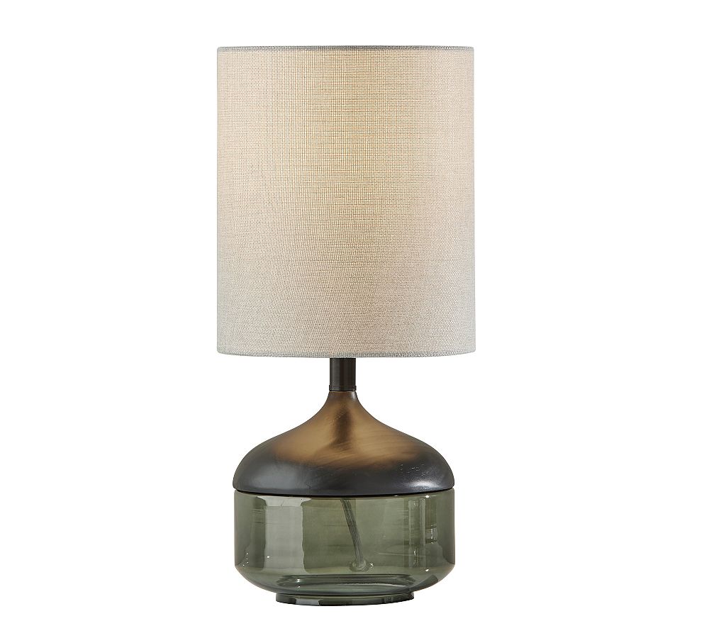 Stephe Glass Table Lamp (17&quot;- 23&quot;)