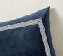 Brandon Maxwell Sullivan Velvet Lumbar Pillow