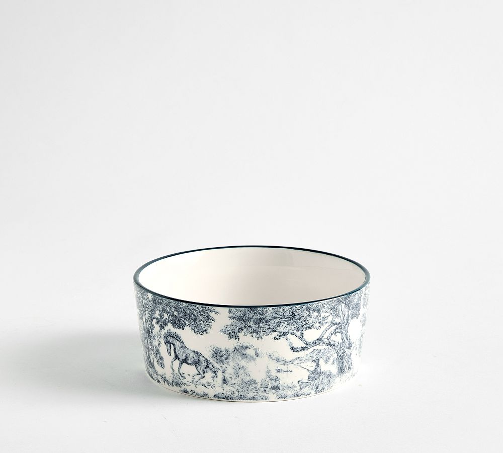 Brandon Maxwell Groveland Toile Pet Bowl