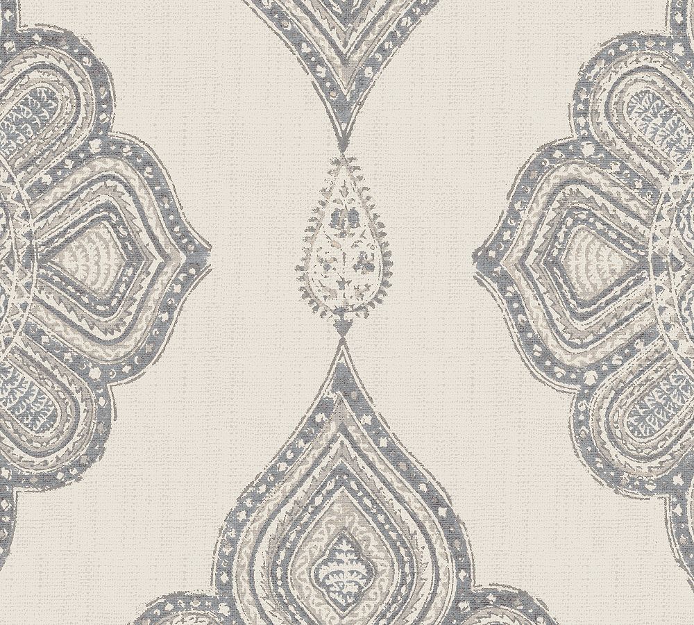 Diamond Medallion Wallpaper Sample - 8&quot;W x 12&quot;L