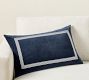 Brandon Maxwell Sullivan Velvet Lumbar Pillow